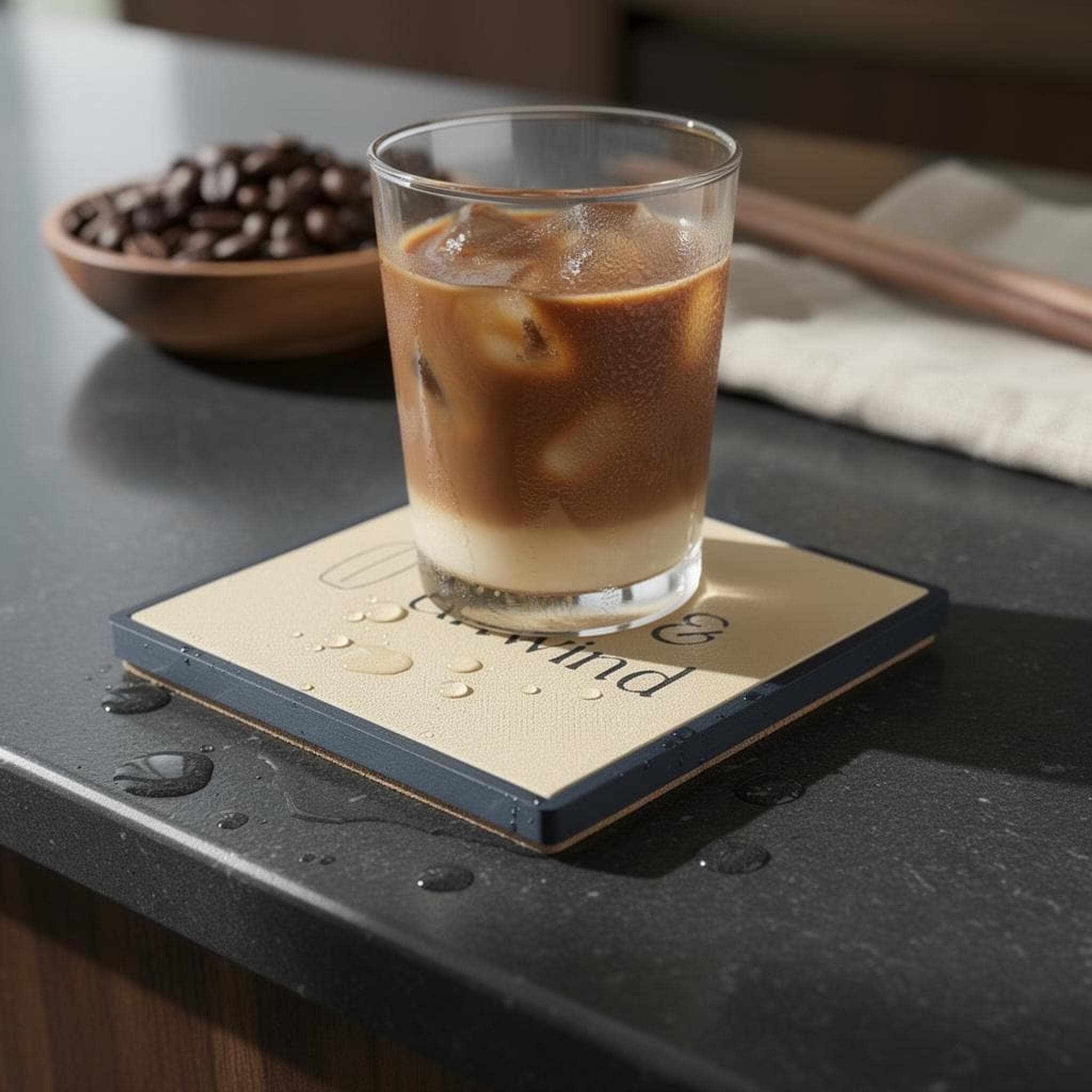 Custom Logo Square Coaster – photo 7